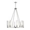 Z-Lite Beau 8 Light Chandelier, Polished Nickel & Clear 3031-8PN - alternate 4